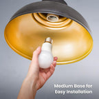 Feit A19 E26 (Medium) LED Bulb Daylight 100 Watt Equivalence 4 pk