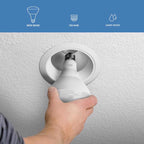 Feit BR30 E26 (Medium) LED Bulb Daylight 65 Watt Equivalence 6 pk