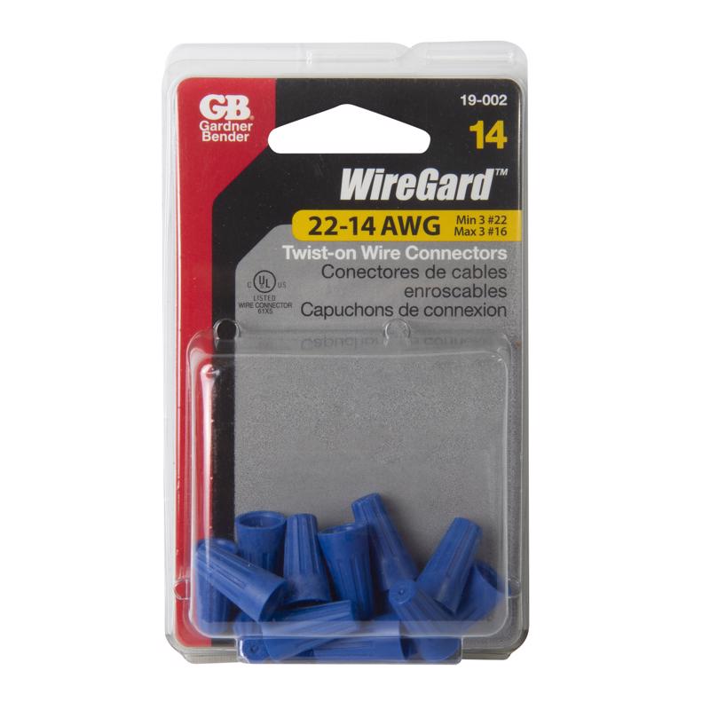 Gardner Bender WingGard 22-16 Ga. Copper Wire Wire Connector Blue 14 pk