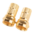 Monster Just Hook It Up Twist-On RG59 Coaxial Connector 2 pk - Case of 6