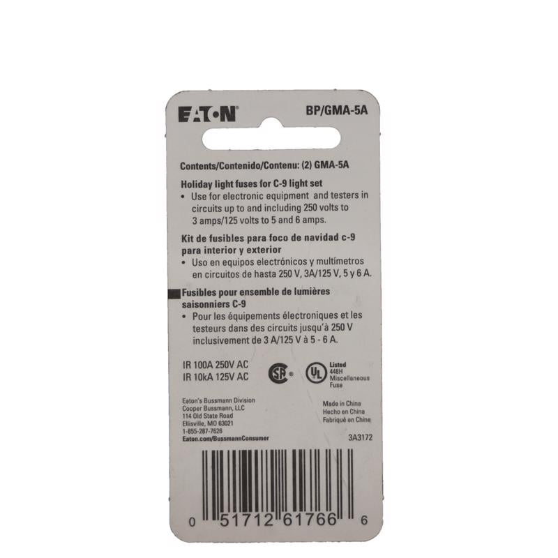 Bussmann 5 amps Electronic Fuse 2 pk