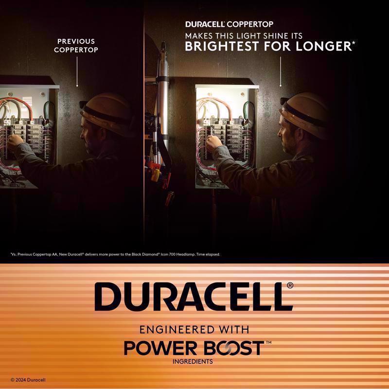 Duracell Coppertop AAA Alkaline Batteries 4 pk Carded