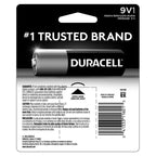 Duracell Coppertop 9-Volt Alkaline Batteries 1 pk Carded