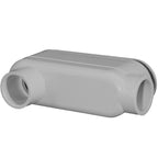 Cantex 1/2 in. D PVC Conduit Body For PVC 1 each