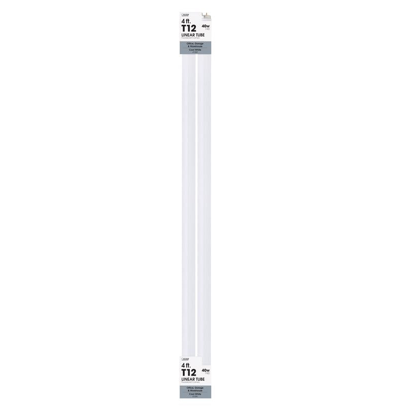 Feit Legacy Bulbs 40 W T12 1.5 in. D X 47.6 in. L Fluorescent Bulb Cool White Linear 4100 K 2 pk - Case of 10