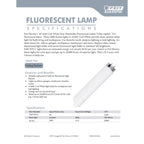Feit Legacy Bulbs 40 W T12 1.5 in. D X 47.6 in. L Fluorescent Bulb Cool White Linear 4100 K 2 pk - Case of 10