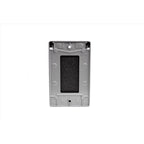 Sigma Engineered Solutions Rectangle Die-Cast Metal 1 gang 4.57 in. H X 2.83 in. W Vertical GFCI Cov