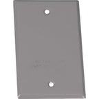 Sigma Engineered Solutions Rectangle Stamped Steel 1 gang 4.52 in. H X 2.77 in. W Flat Box Cover