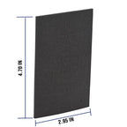Sigma Engineered Solutions Rectangle Cross Linked Polyethylene Foam 1 gang 4.75 in. H X 3 in. W Repl