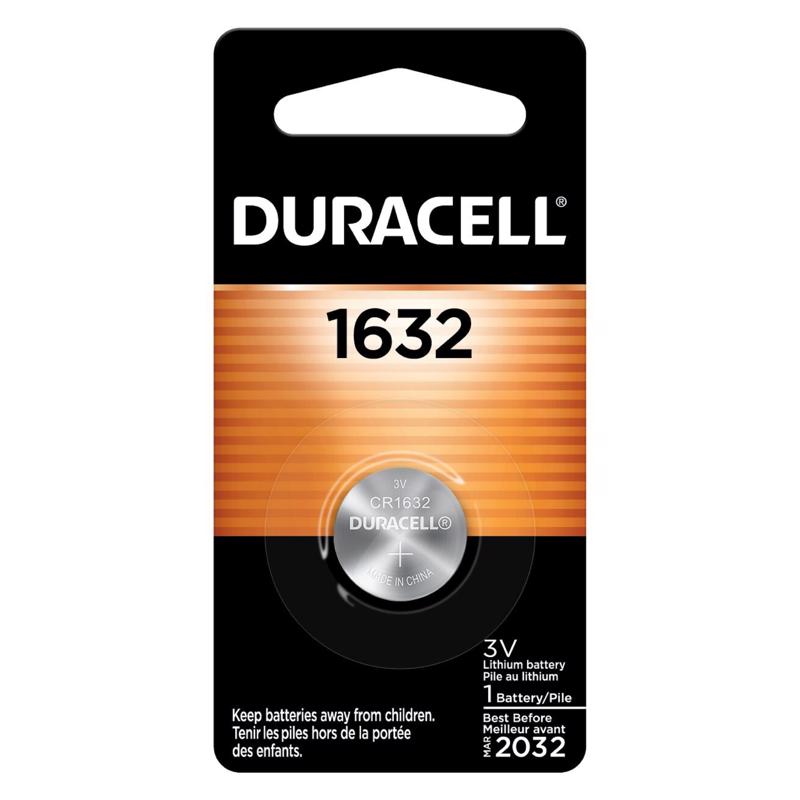 Duracell Lithium Coin 1632 3 V 137 mAh Medical Battery 1 pk - Case of 6