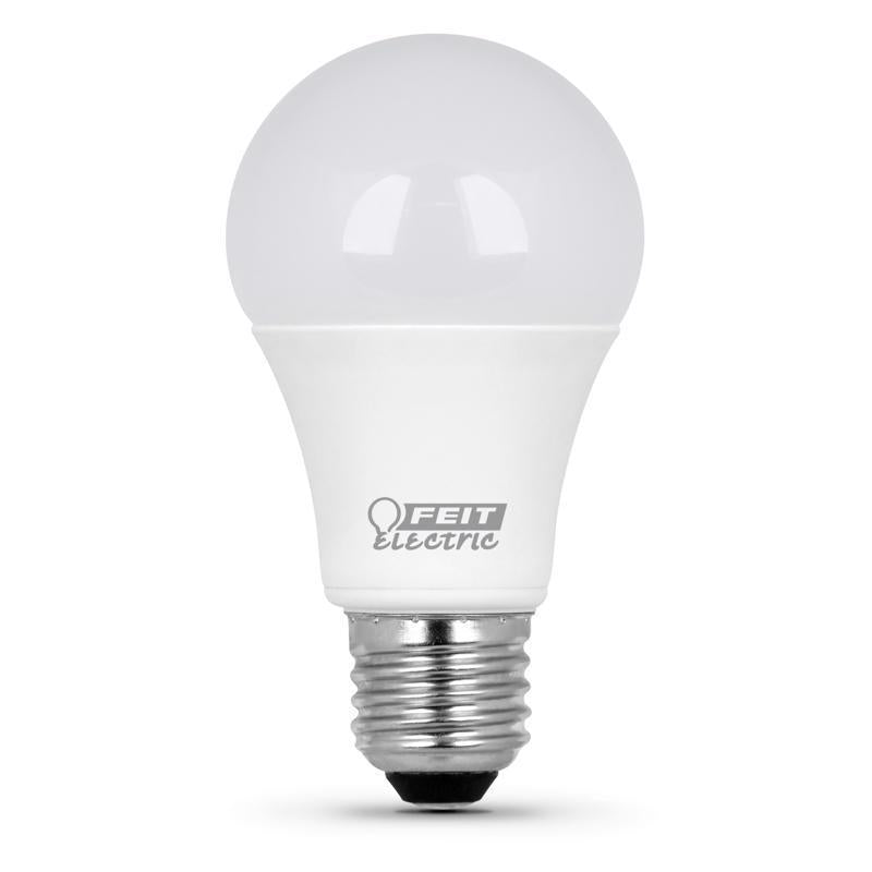 Feit A19 E26 (Medium) LED Bulb Daylight 60 Watt Equivalence 10 pk - Case of 4