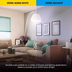 Feit A19 E26 (Medium) LED Bulb Daylight 60 Watt Equivalence 10 pk - Case of 4