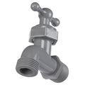 Homewerks 1/2 in. MIP X 3/4 in. MHT Celcon Hose Bibb