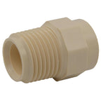 Charlotte Pipe FlowGuard Schedule 40 1/2 in. Socket X 1/2 in. D MNPT CPVC Adapter 1 pk - Case of 25