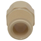 Charlotte Pipe FlowGuard Schedule 40 1/2 in. Socket X 1/2 in. D MNPT CPVC Adapter 1 pk - Case of 25