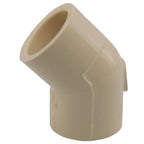 Charlotte Pipe 1/2 in. Socket X 1/2 in. D Socket CPVC 45 Degree Elbow 1 pk - Case of 25