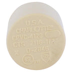 Charlotte Pipe FlowGuard 1/2 in. Hub CPVC Cap 1 pk - Case of 25