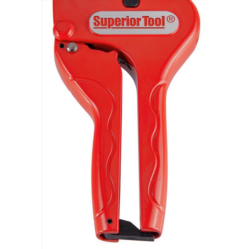 Superior Tool 1-5/8 in. Ratcheting Pipe Cutter Red 1 pc - Case of 6