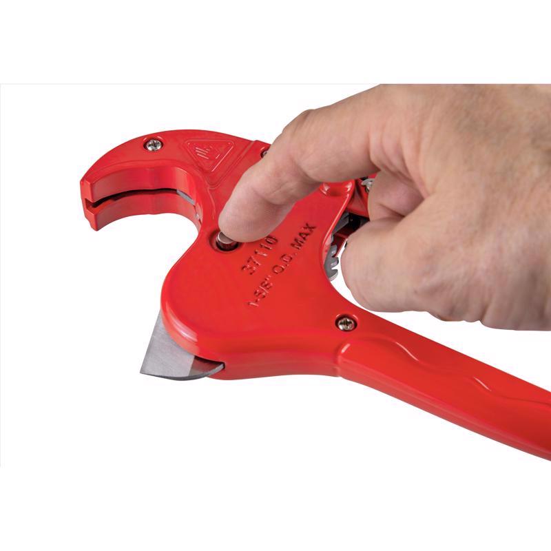 Superior Tool 1-5/8 in. Ratcheting Pipe Cutter Red 1 pc - Case of 6