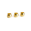 ATC 1/4 in. Compression X 1/4 in. D Compression Brass Sleeve - Case of 5