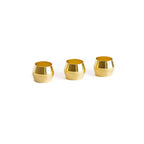 ATC 1/4 in. Compression X 1/4 in. D Compression Brass Sleeve - Case of 5