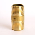 ATC 1/2 in. MPT X 1/2 in. D MPT Yellow Brass Nipple 1-1/2 in. L - Case of 5