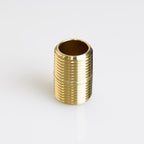 ATC 3/8 in. MPT Brass Close Nipple - Case of 5