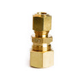 ATC 3/8 in. Compression X 1/4 in. D Compression Yellow Brass Reducing Union - Case of 5
