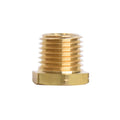 ATC 1/4 in. MPT X 1/8 in. D FPT Brass Hex Bushing - Case of 5