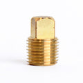 ATC 1/8 in. MPT Brass Square Head Cored Plug - Case of 5