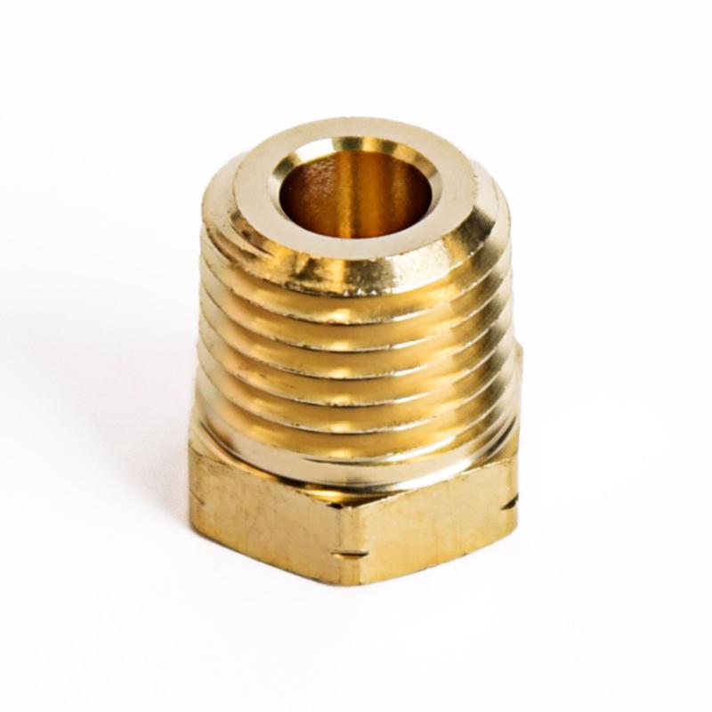 ATC 1/4 in. MPT Brass Hex Head Plug - Case of 5