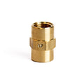 ATC 1/8 in. FPT X 1/8 in. D FPT Brass Coupling - Case of 5