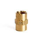 ATC 1/8 in. FPT X 1/8 in. D FPT Brass Coupling - Case of 5