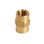 ATC 1/8 in. FPT X 1/8 in. D FPT Brass Coupling - Case of 5