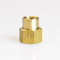 ATC 3/8 in. FPT X 1/4 in. D FPT Brass Reducing Coupling - Case of 5