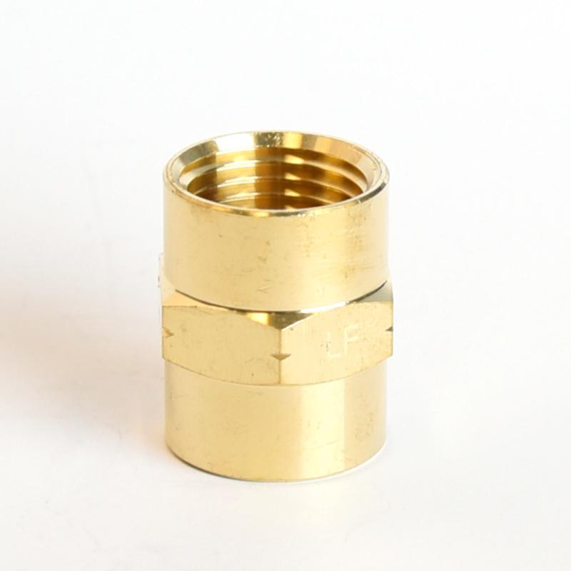 ATC 1/2 in. FPT X 1/2 in. D FPT Brass Coupling - Case of 5