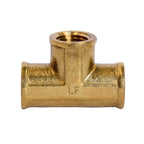 ATC 1/4 in. FPT X 1/4 in. D FPT Brass Tee - Case of 5