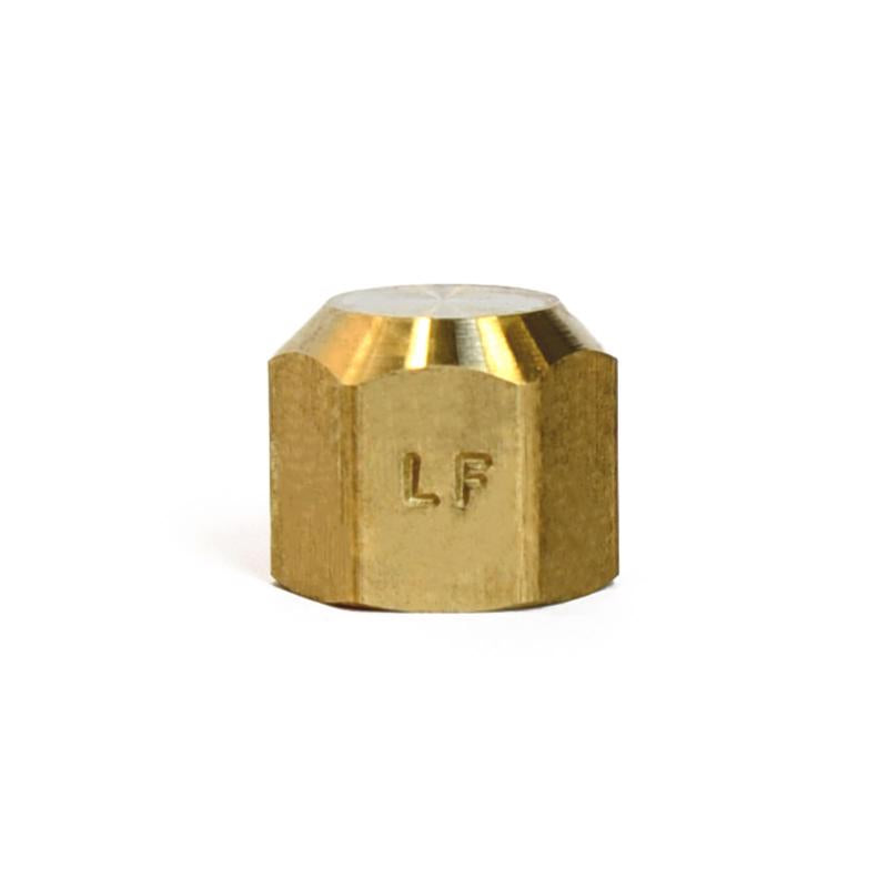 ATC 3/8 in. Flare Brass Cap - Case of 5