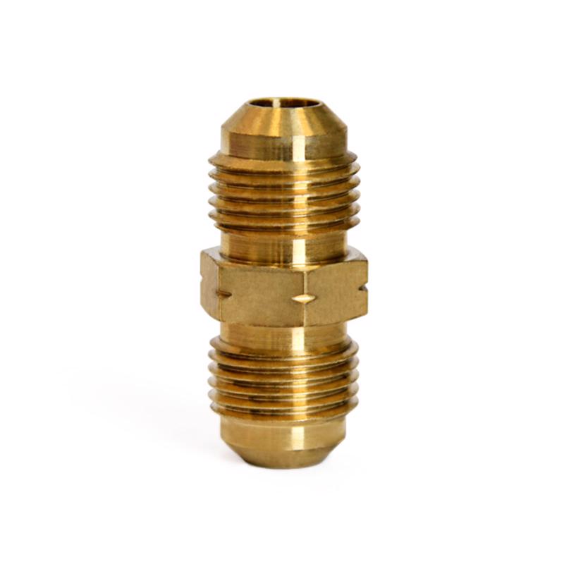 ATC 3/8 in. Flare X 3/8 in. D Flare Yellow Brass Union - Case of 5