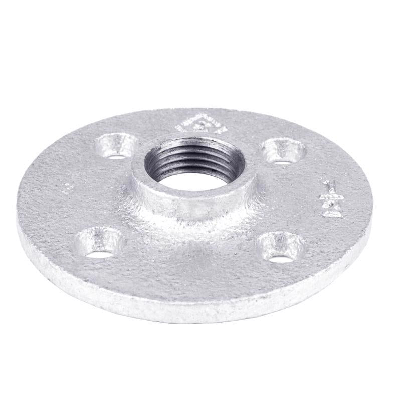 STZ Industries 1/2 in. FIP each Galvanized Malleable Iron Floor Flange - Case of 5