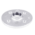 STZ Industries 1/2 in. FIP each Galvanized Malleable Iron Floor Flange - Case of 5