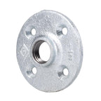 STZ Industries 1/2 in. FIP each Galvanized Malleable Iron Floor Flange - Case of 5