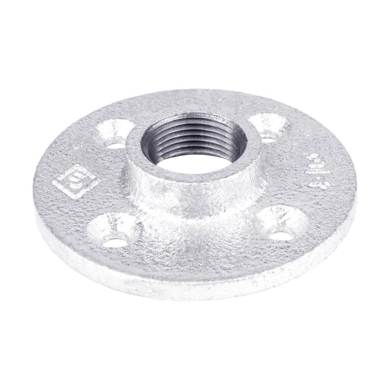 STZ Industries 3/4 in. FIP each Galvanized Malleable Iron Floor Flange - Case of 5