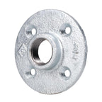 STZ Industries 3/4 in. FIP each Galvanized Malleable Iron Floor Flange - Case of 5