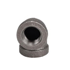 STZ Industries 3/8 in. FIP each X 3/8 in. D FIP Black Malleable Iron 90 Degree Elbow
