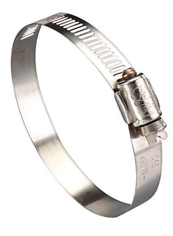 Ideal Tridon 11/16 in to 1-1/2 in. SAE 16 Silver Hose Clamp Stainless Steel Band