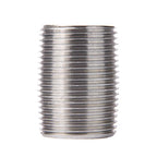 STZ Industries 3/8 in. MIP each X 3/8 in. D MIP Galvanized Steel Close Nipple - Case of 5