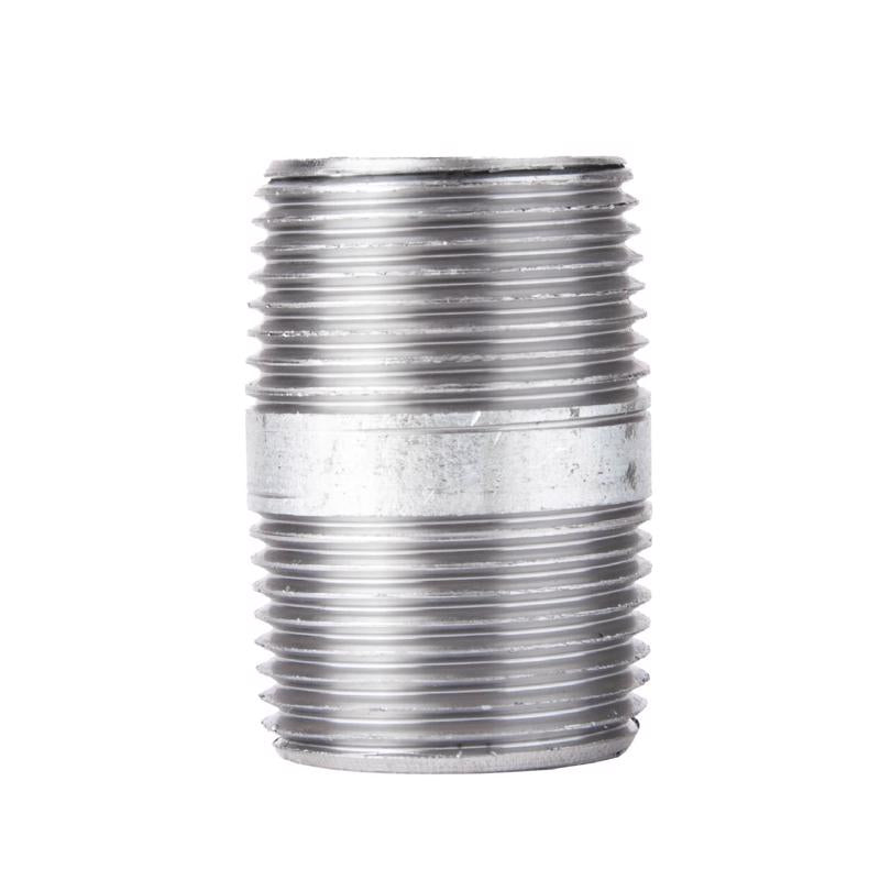 STZ Industries 3/8 in. MIP each X 3/8 in. D MIP Galvanized Steel 1-1/2 in. L Nipple - Case of 5