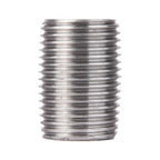 STZ Industries 1/2 in. MIP each X 1/2 in. D MIP Galvanized Steel Close Nipple