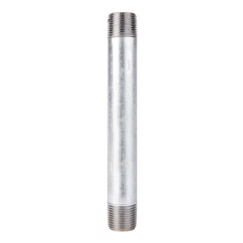 STZ Industries 1/2 in. MIP each X 1/2 in. D MIP Galvanized Steel 6 in. L Nipple - Case of 5